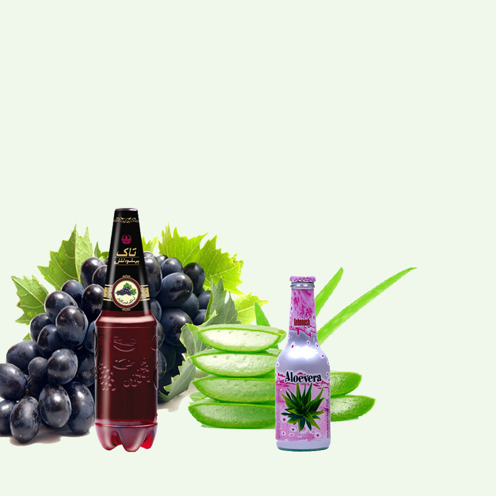 آبمیوه های گازدار بهنوش