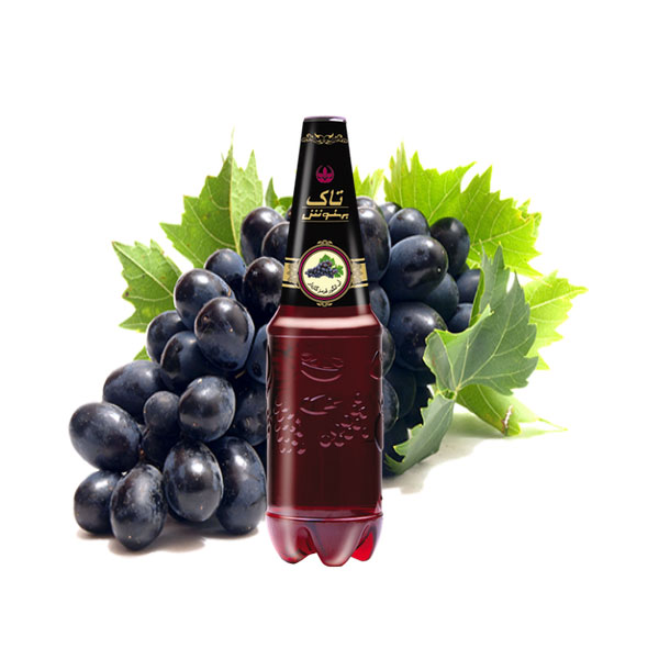 آبمیوه گازدار تاک انگور پت 1000cc باکس 6 تایی