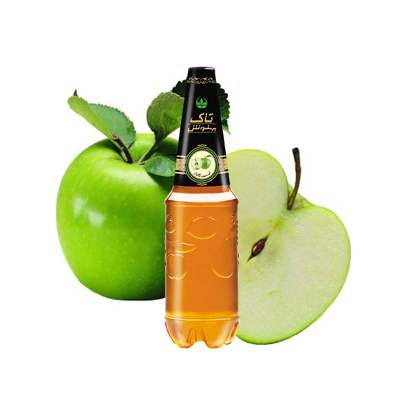 آبمیوه گازدار تاک سیب پت 1000cc باکس 6 تایی