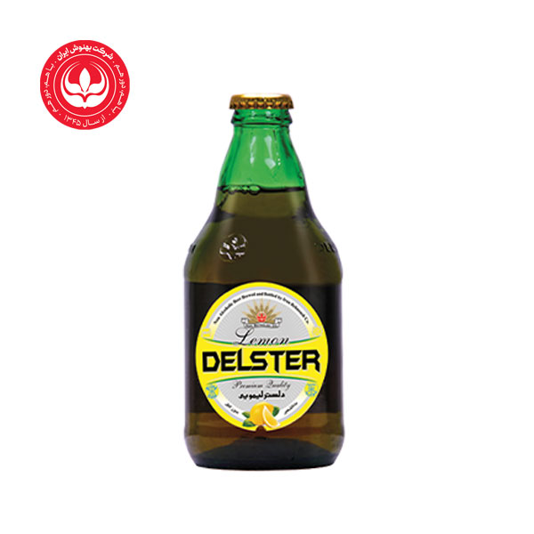 دلستر لیمویی شیشه 330cc باکس 12تایی