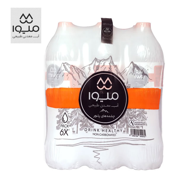 آب معدنی میوا پت 1500cc باکس 6 تایی
